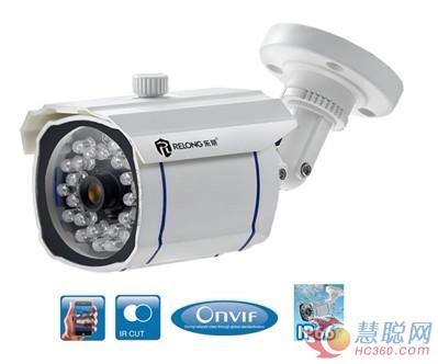 乐荣经济型百万高清红外一体化枪式网络摄像机