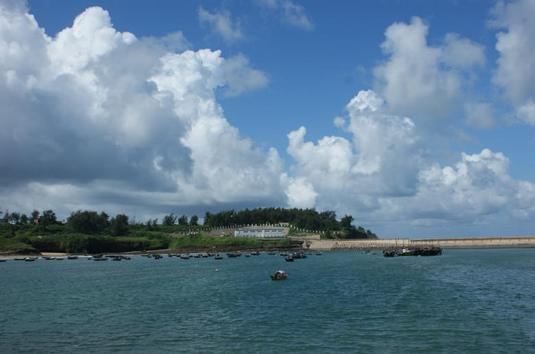 北海涠洲岛风光-海之蓝天之蓝