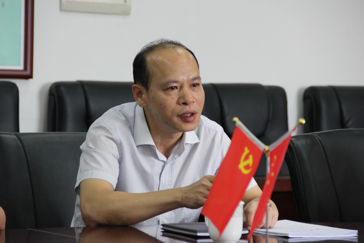 广西区监狱管理局局长李健到鹿州监狱调研工作