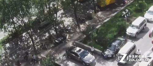     强烈日光下的网络监控摄像机截图