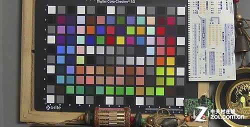     网络高清监控摄像机色彩测试