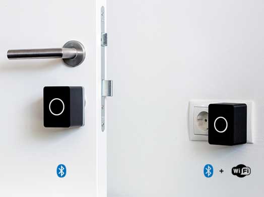     开/关门新体验智能门锁感知主人的到来  