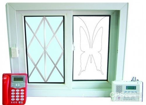 智能防坠落防盗报警窗